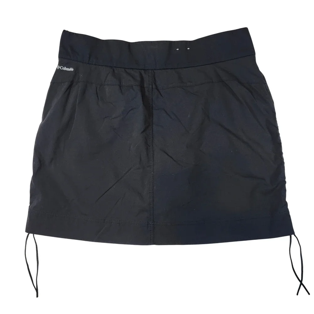 Columbia Omni-Shield Skort Womens L Black Excellent Hiking‎ Golf Activewear